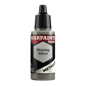 Warpaints Fanatic Metallic:  Shining Silver Paints Army Painter   