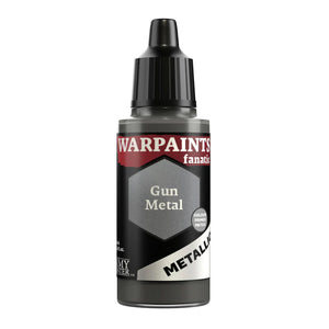 Warpaints Fanatic Metallic: Gun Metal Paints Army Painter   