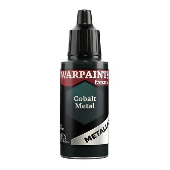 Warpaints Fanatic Metallic: Cobalt Metal Paints Army Painter   