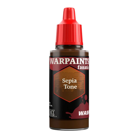 Warpaints Fanatic Wash: Sepia Tone Paints Army Painter   