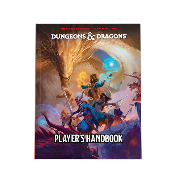 Dungeons & Dragons Player's Handbook 2024 (2 options) Role Playing Games Wizards of the Coast D&D Player's Handbook Standard Cover 2024  