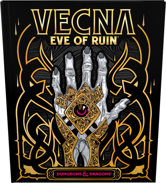 D&D 5e: Vecna: Eve of Ruin (2 options) Role Playing Games Wizards of the Coast Vecna Hobby Cover  
