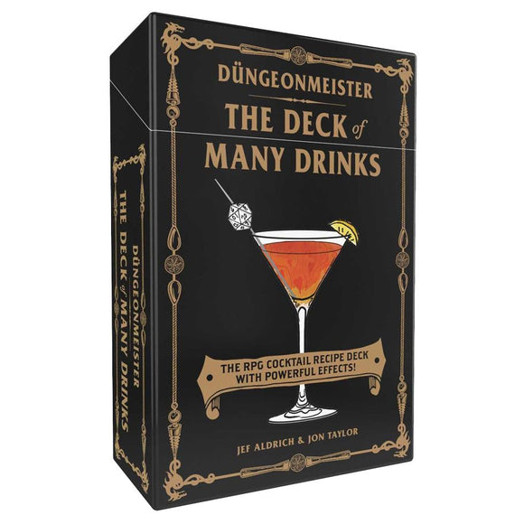 Dungeonmeister: The Deck of Many Drinks Role Playing Games Adams Media   
