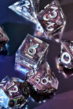 Celestial Sphere 7-Piece Polyhedral Dice Set Dice Dispel Dice   