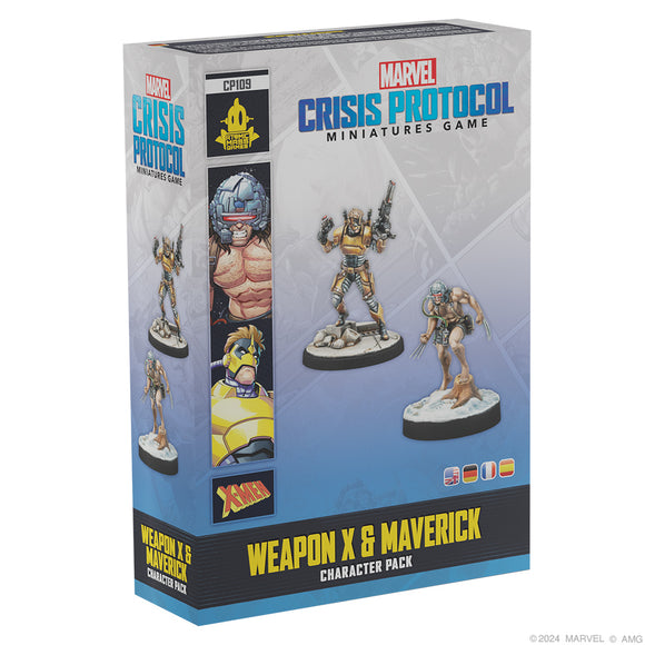 Marvel Crisis Protocol: Weapon X & Maverick Miniatures Atomic Mass Games   