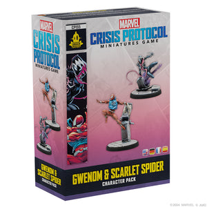 Marvel Crisis Protocol: Gwenom & Scarlet Spider Miniatures Atomic Mass Games   