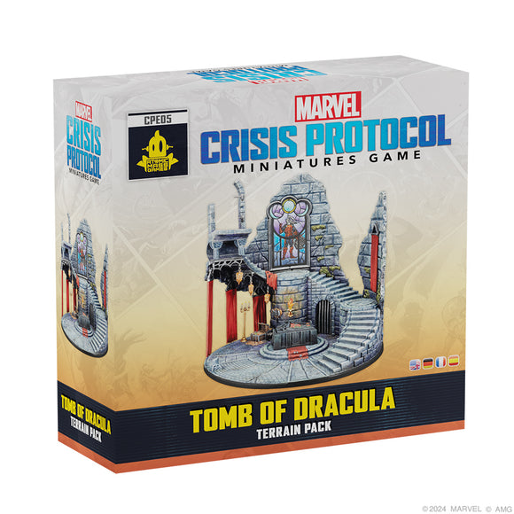 Marvel Crisis Protocol: Tomb of Dracula Terrain Pack Miniatures Atomic Mass Games   