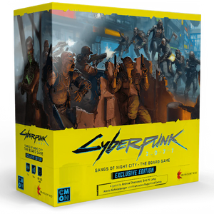 Cyberpunk 2077: Gangs of Night City Kickstarter Exclusive Edition Board Games Cool Mini or Not   