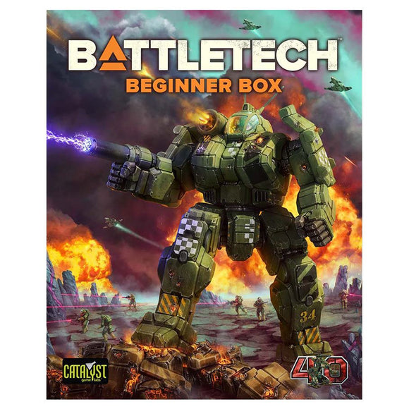BattleTech: Beginner Box 40th Anniversary Miniatures Catalyst Game Labs   