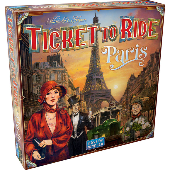 Ticket to Ride: Paris Board Games Asmodee   