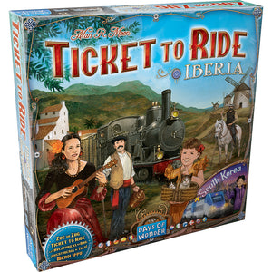 Ticket to Ride: Iberia & South Korea Board Games Asmodee   