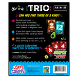 Trio Card Games Happy Camper