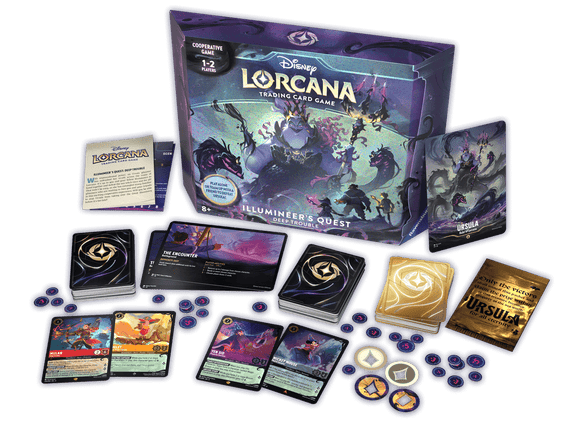 Disney Lorcana TCG: Ursula's Return Illumineer's Quest - Deep Trouble Trading Card Games Ravensburger   