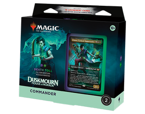 MTG [DSK] Duskmourn Commander Decks (5 options) Trading Card Games Wizards of the Coast DSC All 4 Deck Bundle  