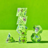 Death By Ooze 7-Piece Iconic Dice Set Dice Dispel Dice   