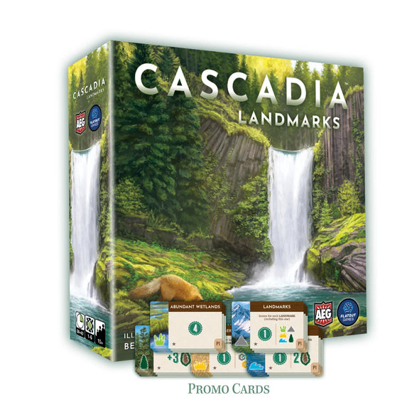 Cascadia Landmarks Kickstarter Edition Board Games Flatout Games   