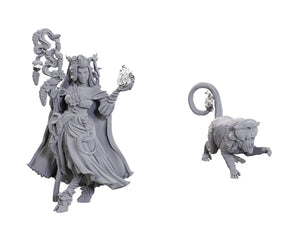 Critical Role Unpainted Miniatures: Fearne Calloway and Mister Miniatures WizKids   