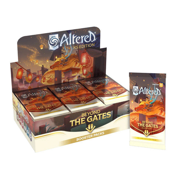 Altered: Beyond the Gates Boosters - Kickstarter Edition (2 options) Trading Card Games Equinox ALT BTG Booster Box KS  