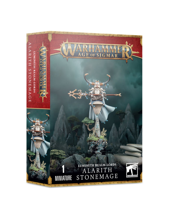 Age of Sigmar Lumineth Realm Lords: Alarith Stonemage Miniatures Games Workshop   