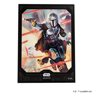 Star Wars Unlimited: Shadows of the Galaxy Series Art Sleeves Standard Size 60ct (4 options) Supplies Asmodee   