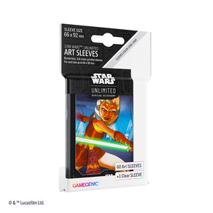 Star Wars Unlimited: Twilight of the Republic Series Art Sleeves Standard Size 60ct (6 options) Supplies Gamegenic DP TWI Ahsoka Tano  