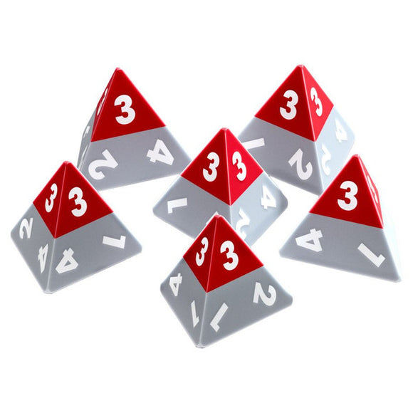 Triangle Agency 6d4 Dice Set Dice Haunted Table Games