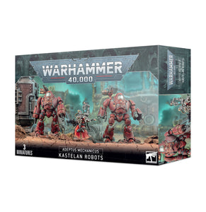 Warhammer 40K Adeptus Mechanicus: Kastelan Robots Miniatures Games Workshop   