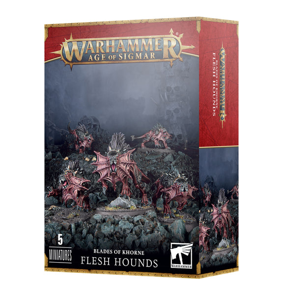 Age of Sigmar Blades of Khorne: Flesh Hounds Miniatures Games Workshop   