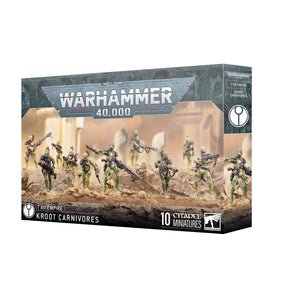 Warhammer 40K Tau Empire: Kroot Carnivores Miniatures Games Workshop   