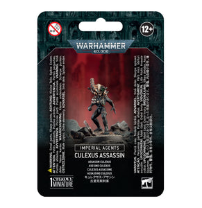 Warhammer 40K Imperial Agents: Culexus Assassin Miniatures Games Workshop   