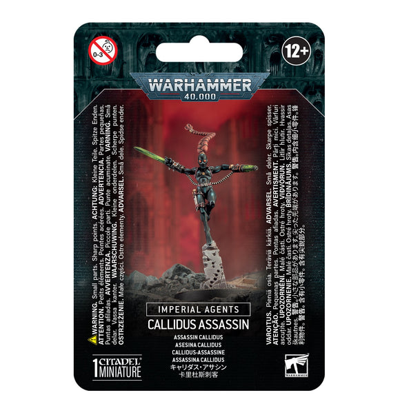 Warhammer 40K Imperial Agents: Callidus Assassin Miniatures Games Workshop   