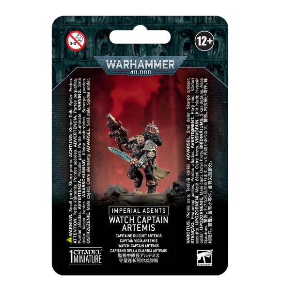 Warhammer 40K Imperial Agents: Deathwatch Captain Artemis Miniatures Games Workshop   