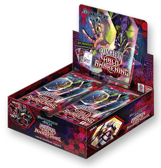 Battle Spirits Saga [CB01] Collaboration Booster 01: Evangelion - Halo of Awakening (2 options) Trading Card Games Bandai CB01 Booster Box  