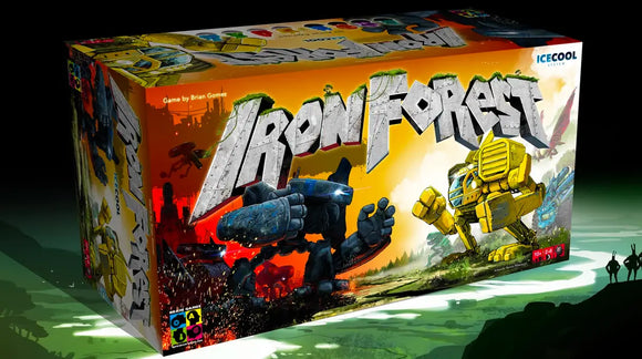 Iron Forest KS w/Mini Expansions & Custom Sleeves Board Games Kickstarter Iron Forest KS