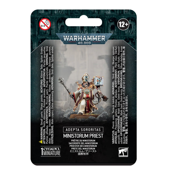 Warhammer 40K Adepta Sororitas: Ministorum Priest Miniatures Games Workshop   