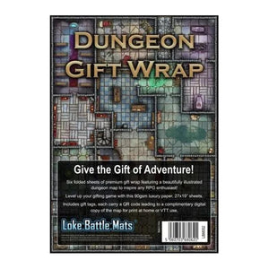 Dungeon Gift Wrap Supplies Loke Battle Mats   