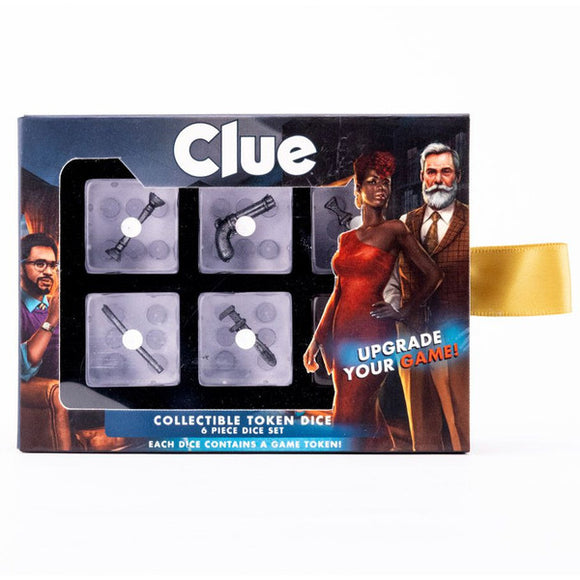 Clue 22mm Dice Set: Weapon Inclusions Dice FanRoll by Metallic Dice Games