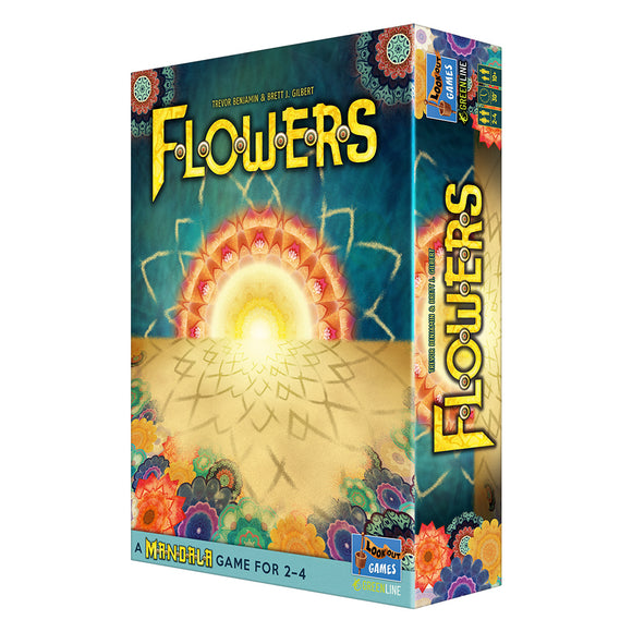 Flowers - A Mandala Game Board Games Asmodee   
