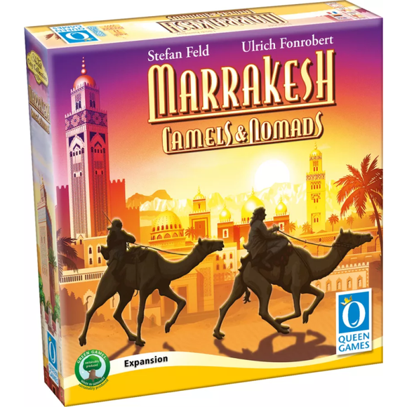 Marrakesh: Camels & Nomads Board Games Queen Games   