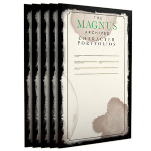 The Magnus Archives Roleplaying Game: Character Portfolios Role Playing Games Monte Cook Games   