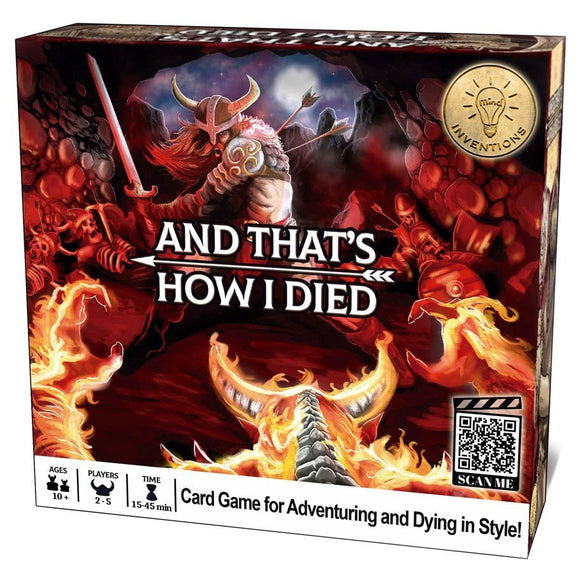 And That's How I Died Card Games Other   