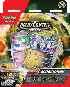 Pokemon TCG Deluxe Battle Decks: Miraidon ex and Koraidon ex (2 options) Trading Card Games Pokemon USA   