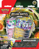 Pokemon TCG Deluxe Battle Decks: Miraidon ex and Koraidon ex (2 options) Trading Card Games Pokemon USA Mrraidon ex Deluxe Battle Deck  