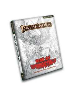 Pathfinder 2E War of Immortals - Sketch Cover Edition Role Playing Games Paizo   