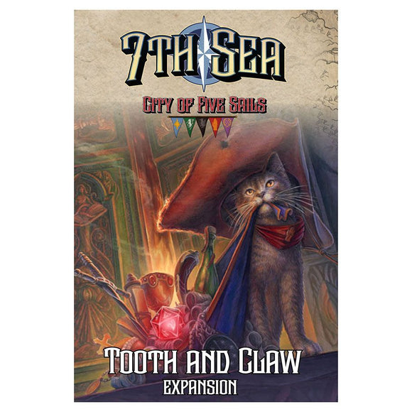 7th Sea: City of Five Sails Tooth and Claw Expansion Card Games Pine Box Entertainment   