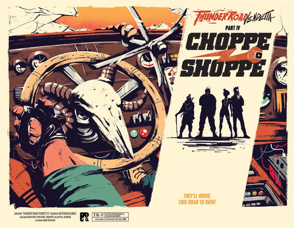 Thunder Road Vendetta: Choppe Shoppe Board Games Restoration Games TRV Choppe Shoppe