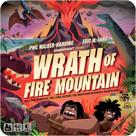 Wrath of Fire Mountain Board Games Gamewright   