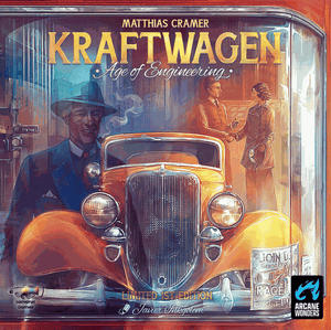 Kraftwagen: Age of Engineering Board Games Arcane Wonders   