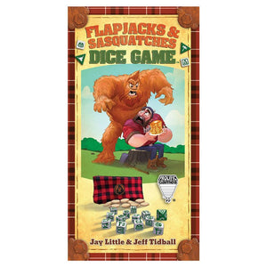 Flapjacks & Sasquatches Dice Game Board Games Prolific Games   