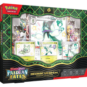 Pokemon TCG: Scarlet & Violet: Paldean Fates: EX Premium Collection (4 options) Trading Card Games Pokemon USA All 3 Premium Boxes  